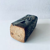 Square vase abstract decor