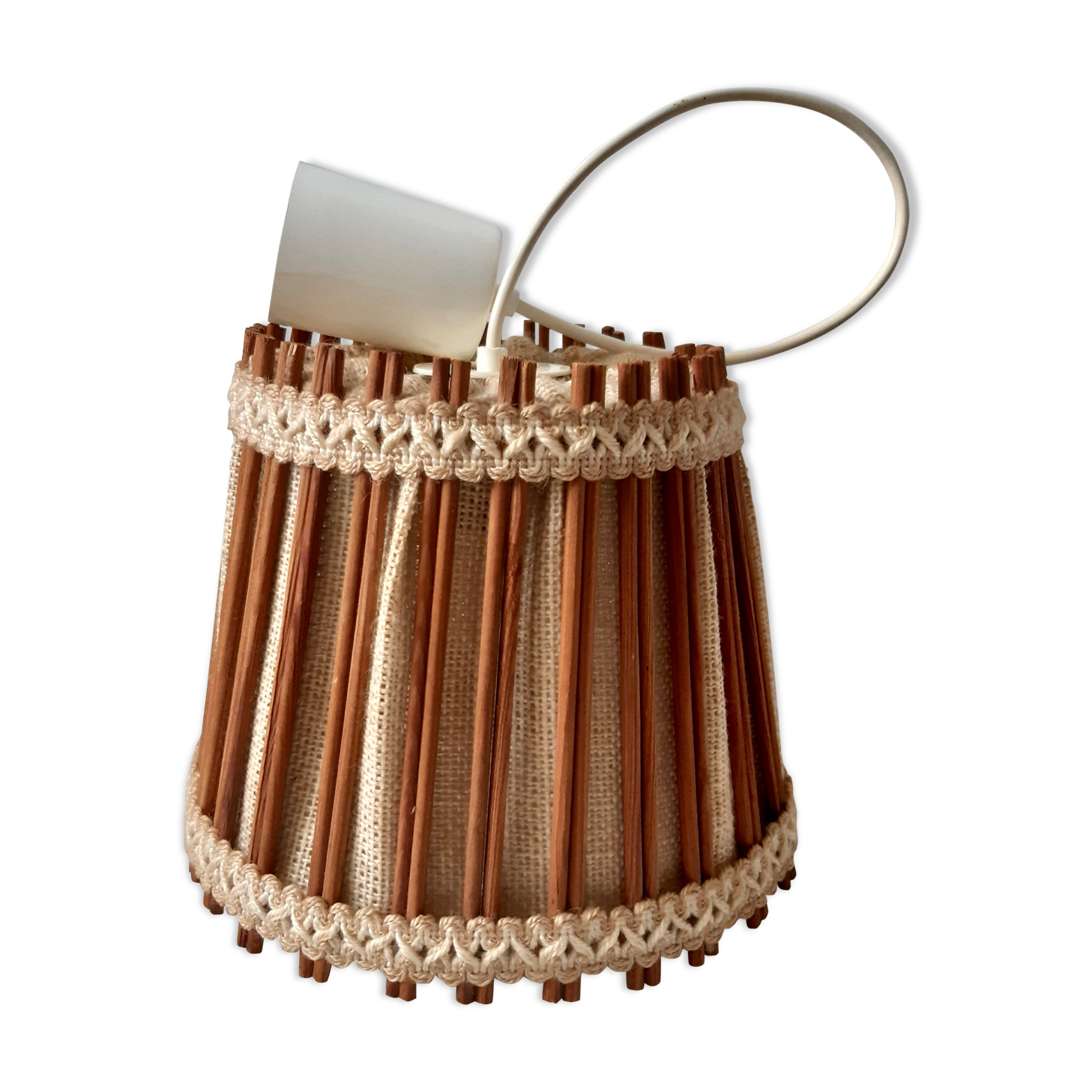 Rattan hanging