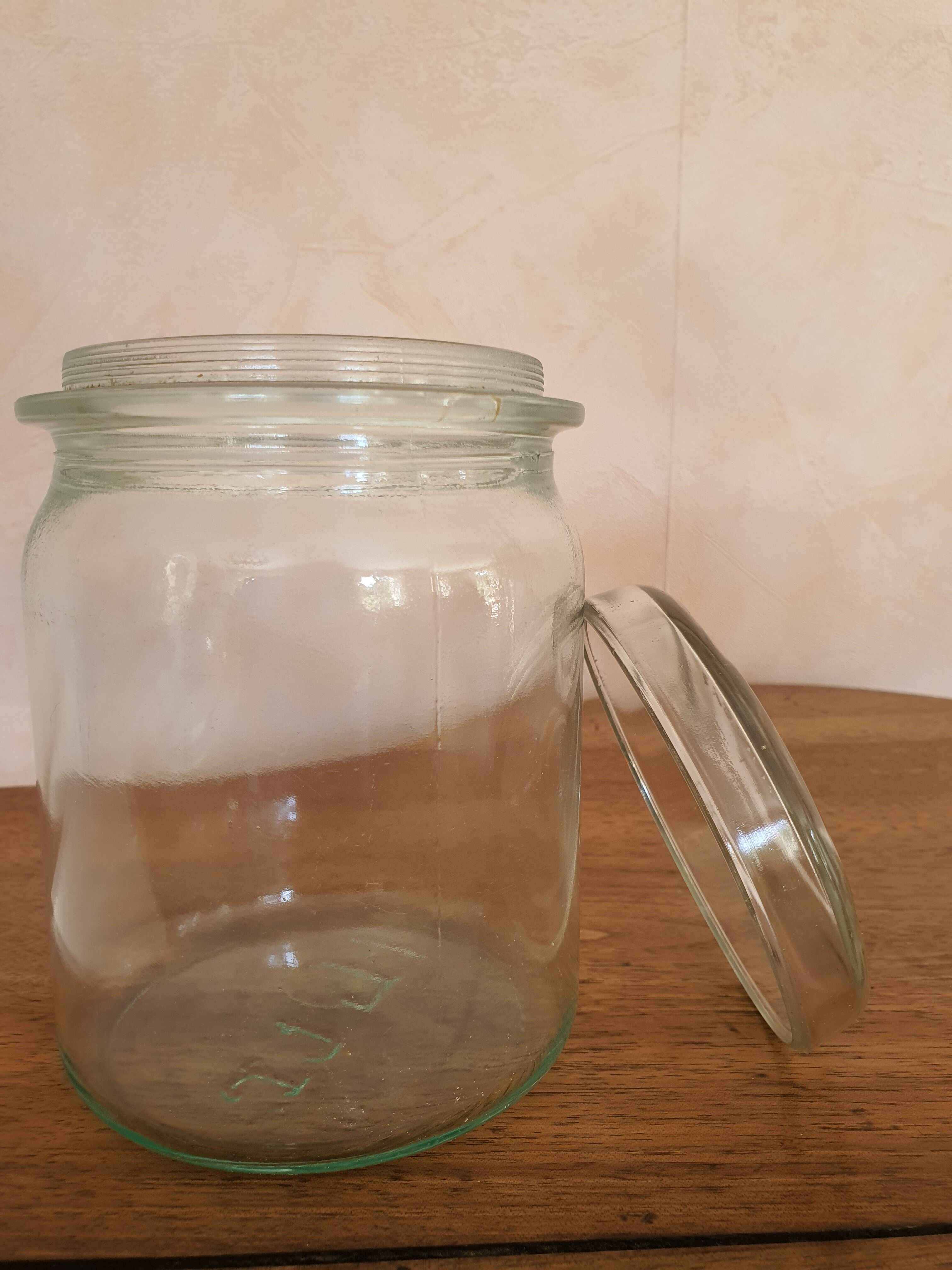 Glass jars