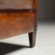 Fauteuil club en peau de mouton 2x classique