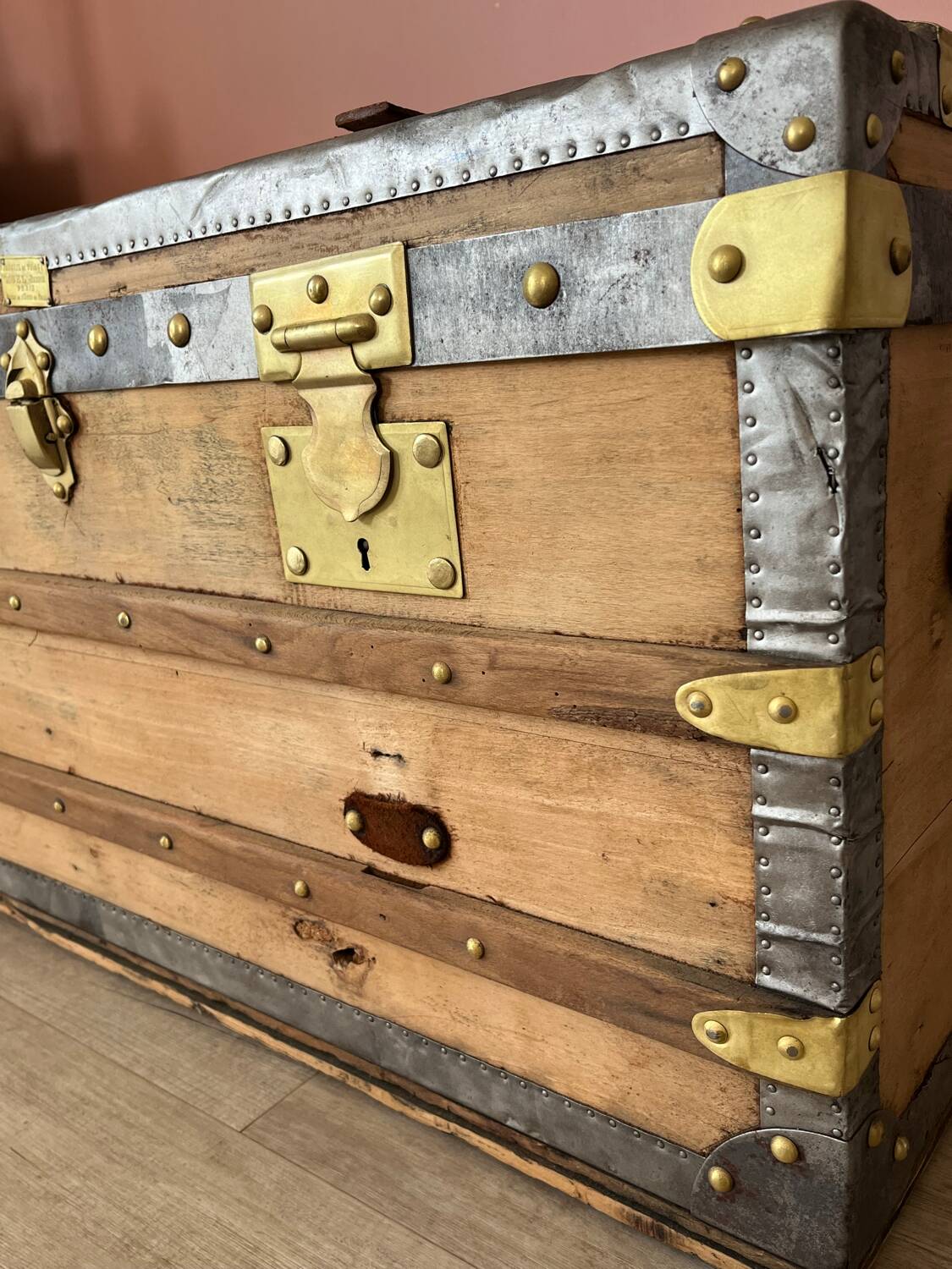 Wooden trunk