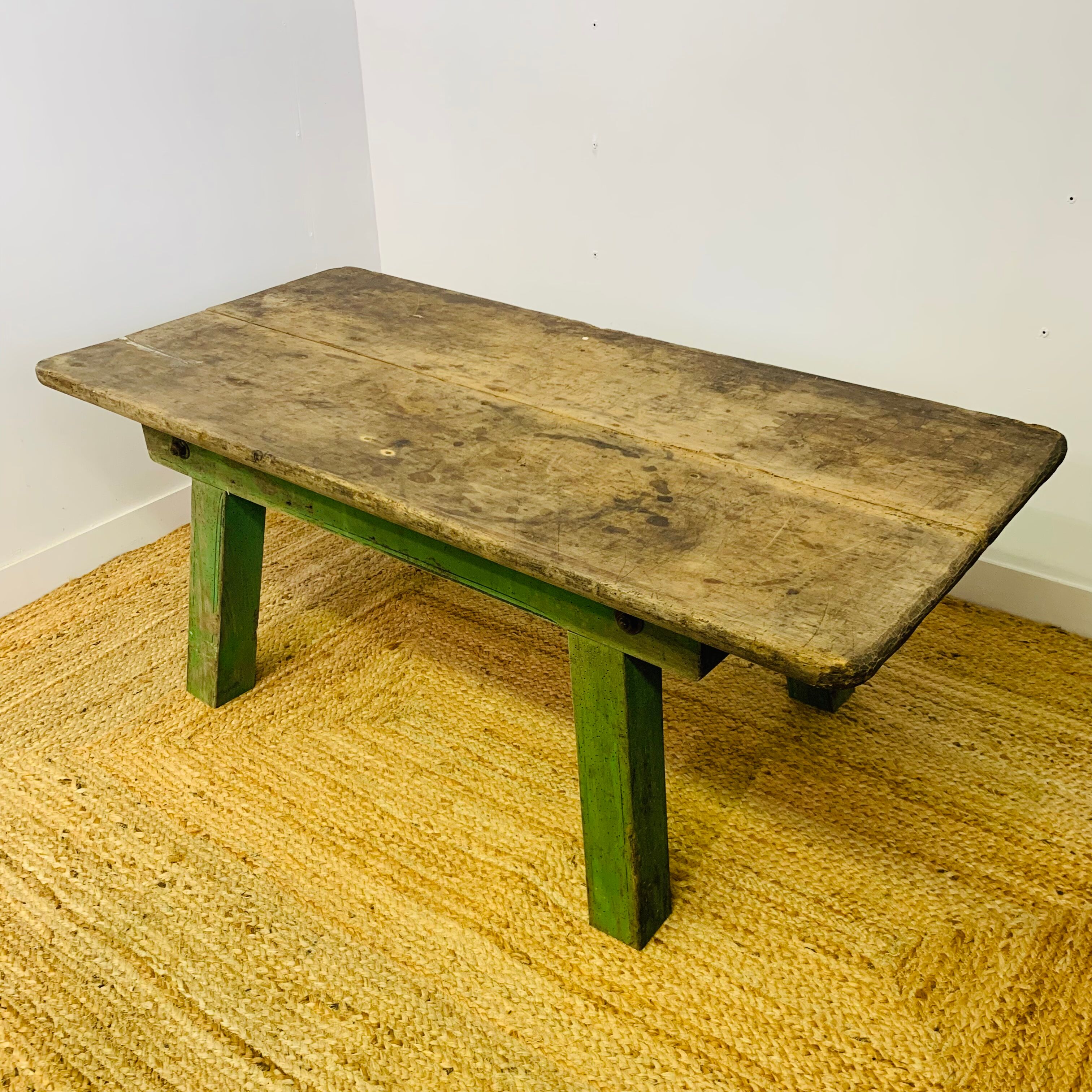 Industrial coffee table