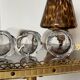 Crystal carafe and 4 glasses Daum France.