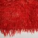4x6 Turkish Handwoven Red Kilim Rug, Super Soft Bohemian Carpet, Antique