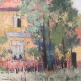 Oil on canvas, early 20th century