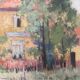 Huile sur toile début XXeme