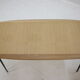 1960s Oak coffee table on hairpin legs