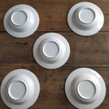 Lot of 5 hollow plates