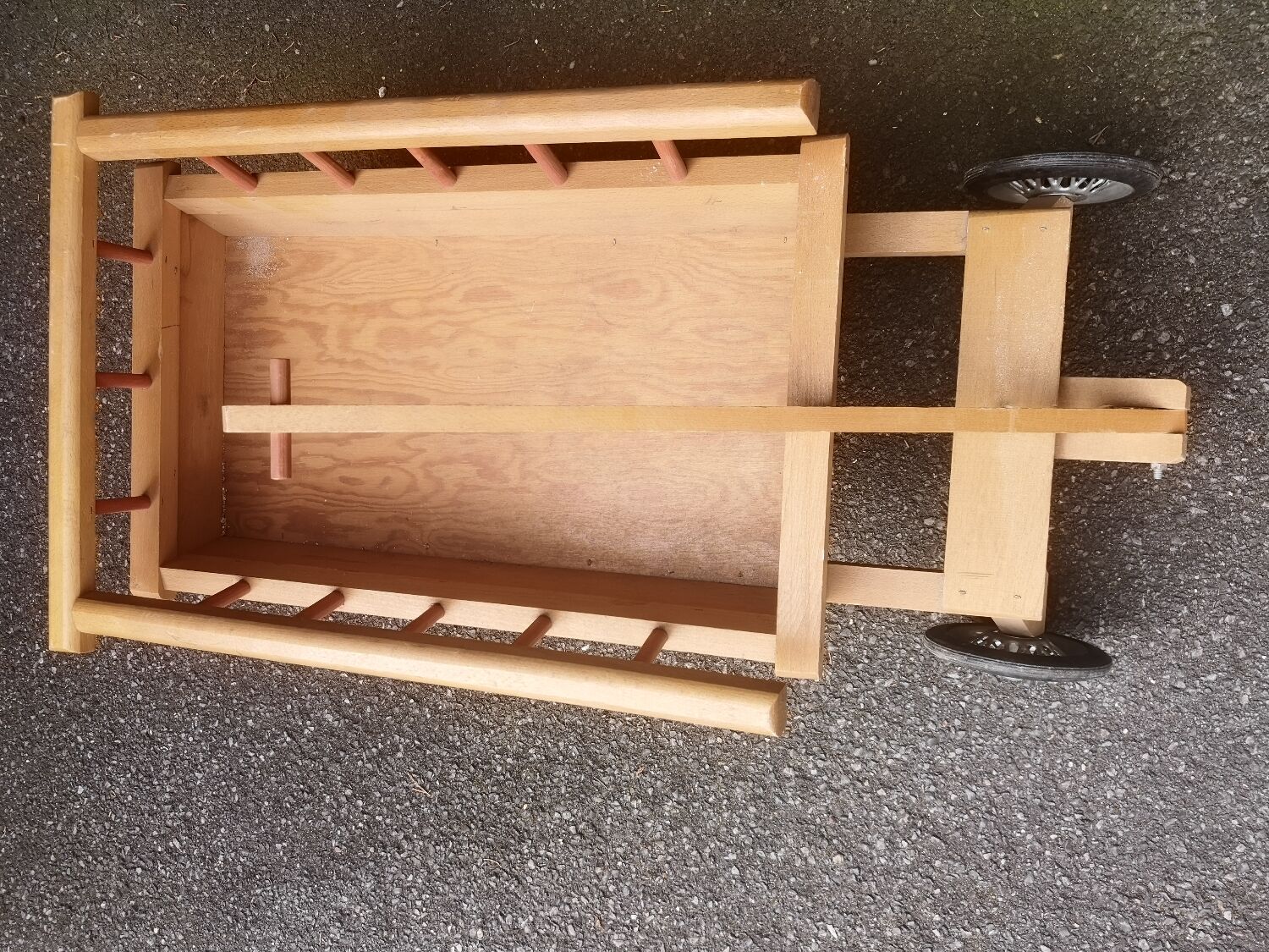 Traditional wooden cart