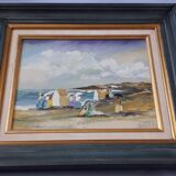 Tableau ancien à l'huile