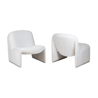 Pair of "Alky" armchairs by Giancarlo Piretti for Anonima Castelli 1970