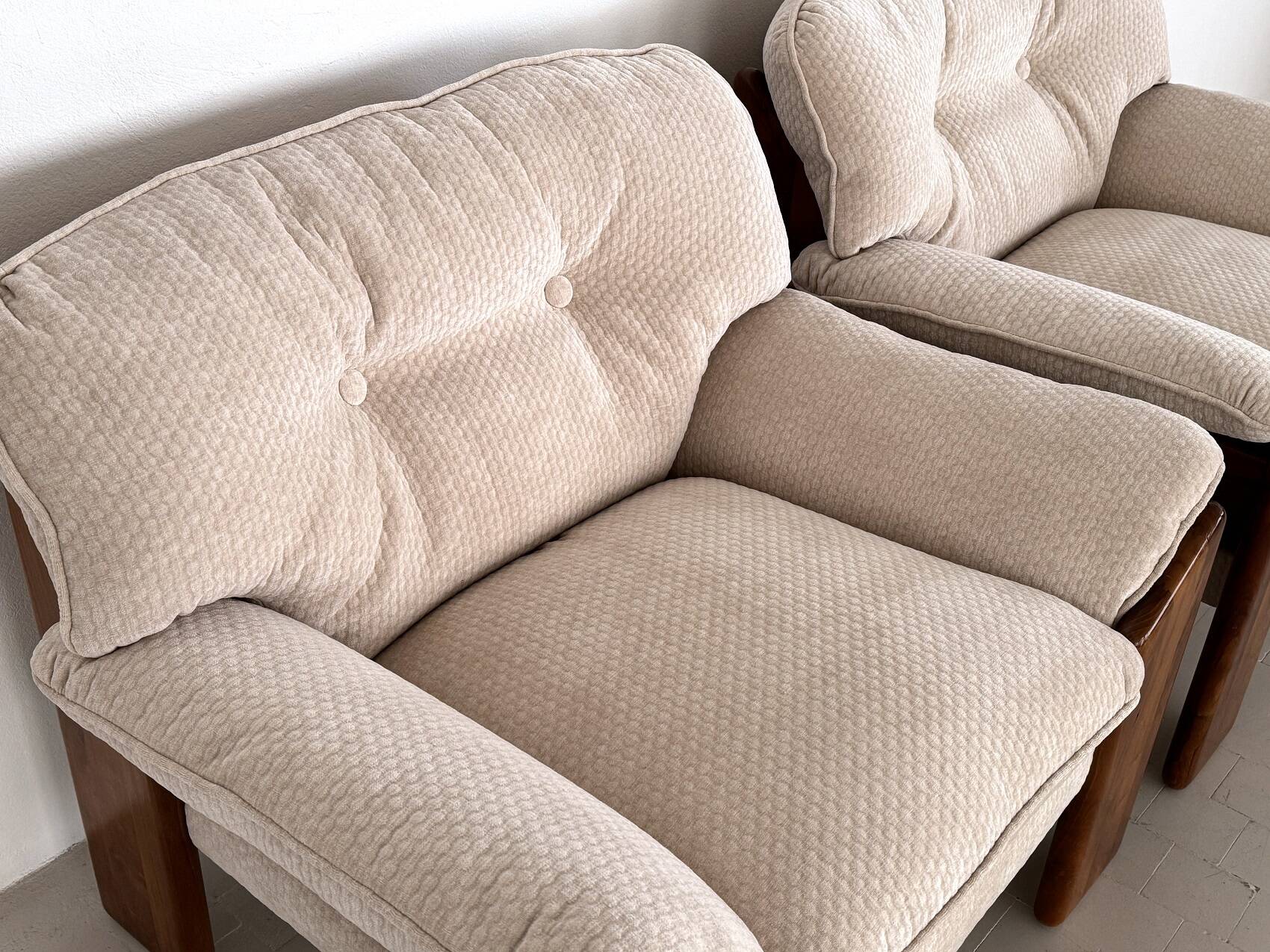 Fauteuils italiens « Sapporo » de Mario Marenco pour Mobil Girgi