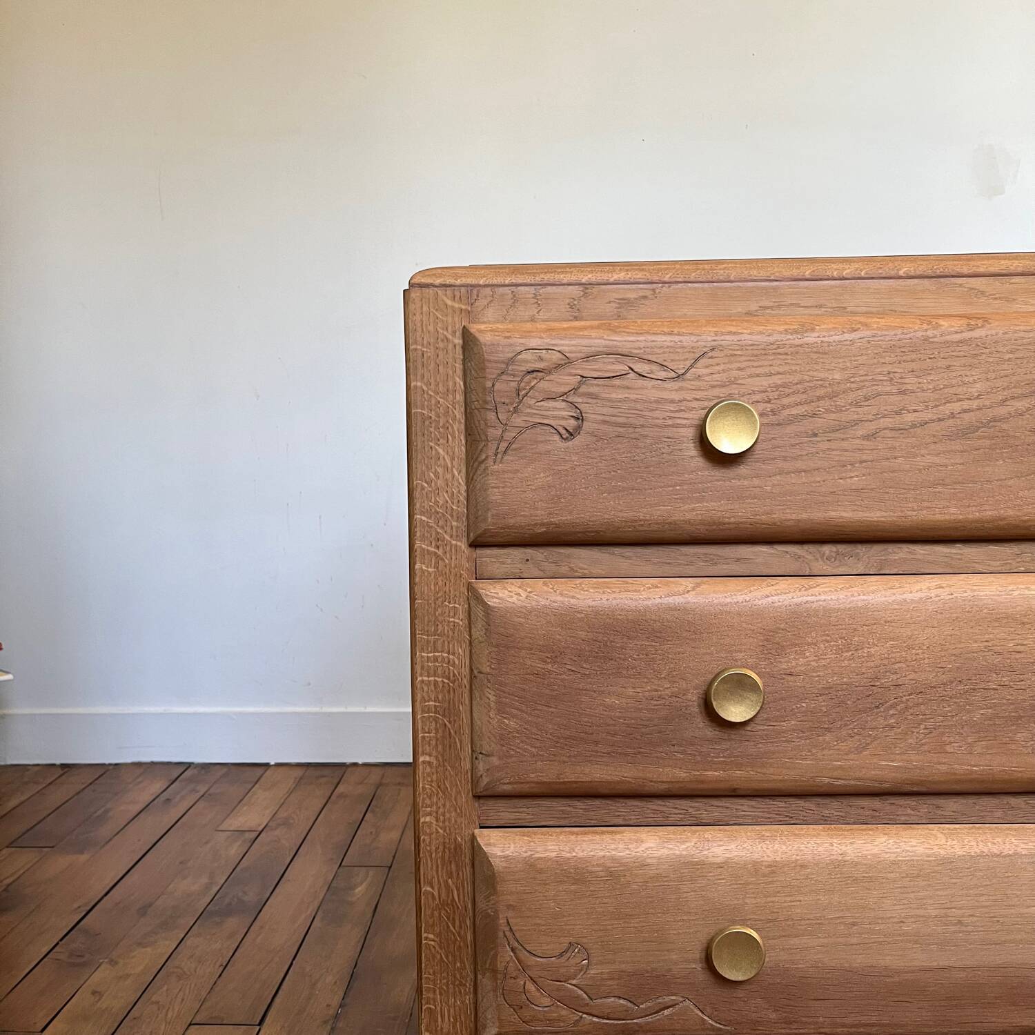 Restored art deco chest of drawers