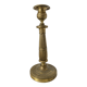 Bougeoir ancien en laiton 28 cm