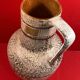 Vase ancien année 70 céramique allemande géométrique, scarifié 36cm