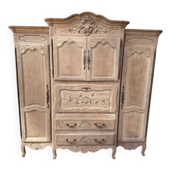 Lingère, armoire en chêne