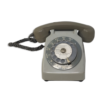 Dial bakelite telephone
