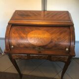 Office in cylindre marqueté