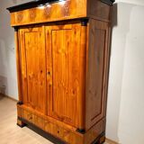 Large Biedermeier Armoire in Cherry, South Germany, 1820s