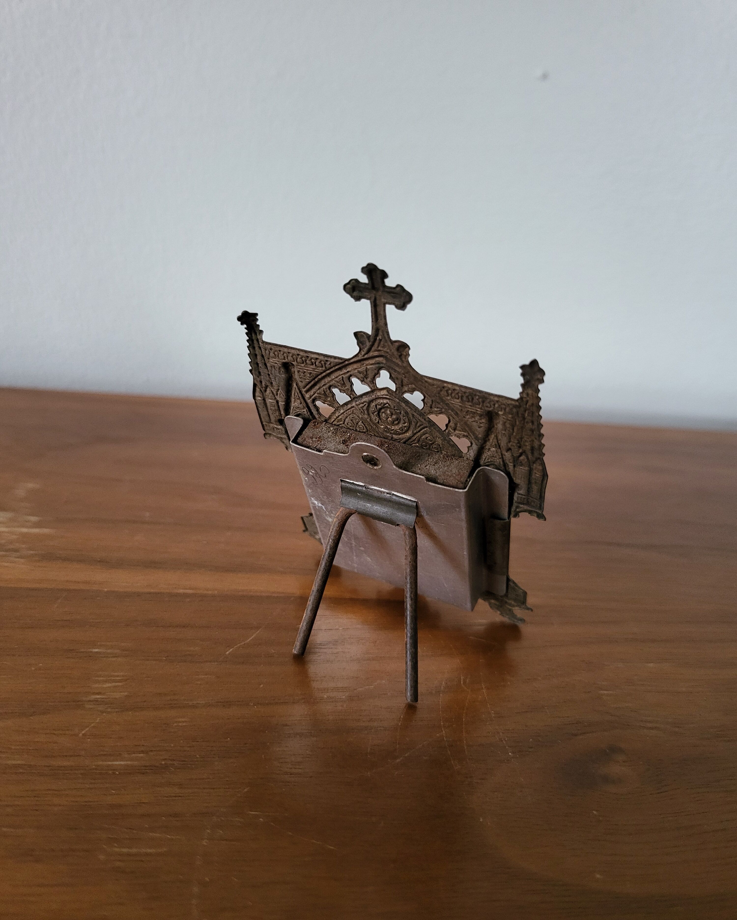 Ancient Travel Altar Saint Thérèse Reliquary Oratory