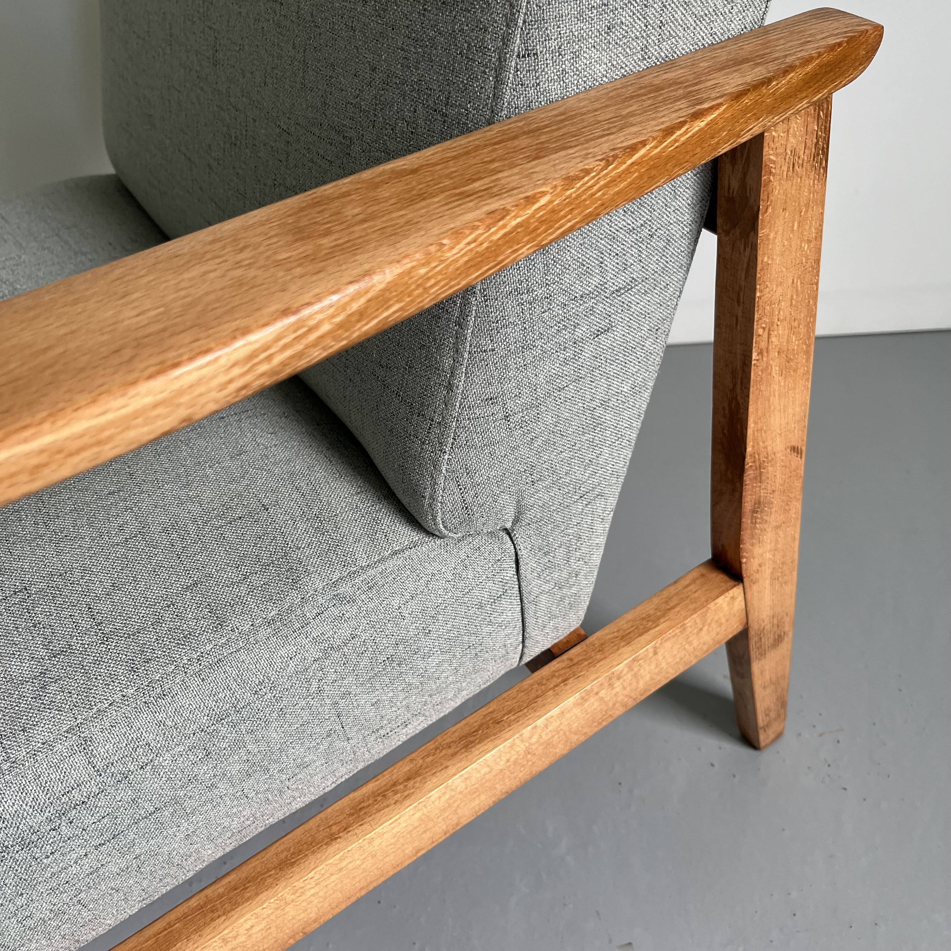 Vintage Grey Green Club Armchair