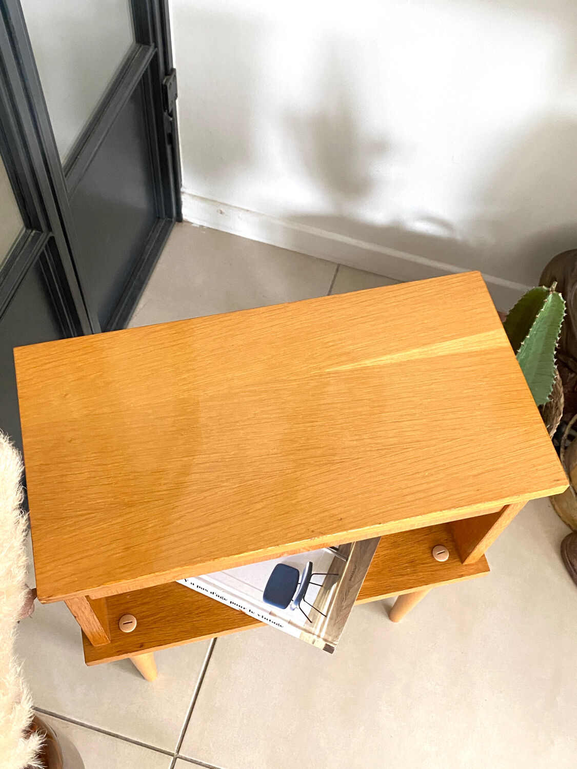 Table de chevet vintage