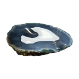 XXL crystallized agate ashtray