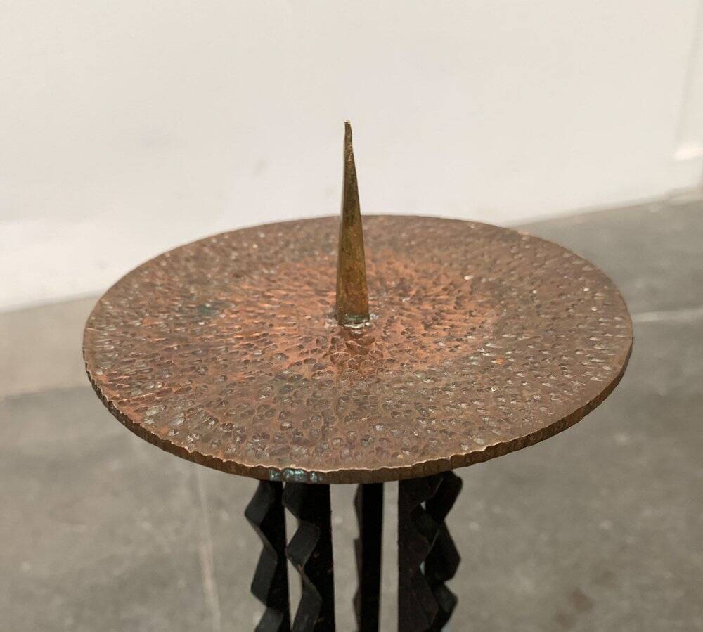 Mid-Century Brutalist Candle Holder