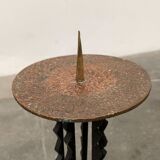 Mid-Century Brutalist Candle Holder