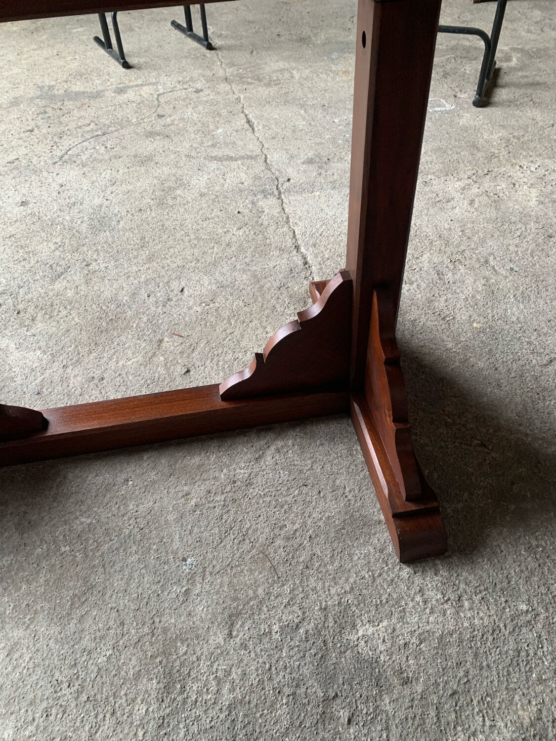 High table / bar table in teak – 4 to 6 people