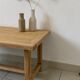 Table basse de ferme bois décapé
