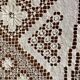 60/70 Italy fashion table made hand woven embroidered