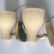 Paire d’appliques cocotte 1960