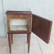 Louis XVI Nightstand in Thuya Burl