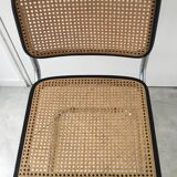 Cesca black chair b32 Breuer made in Italy