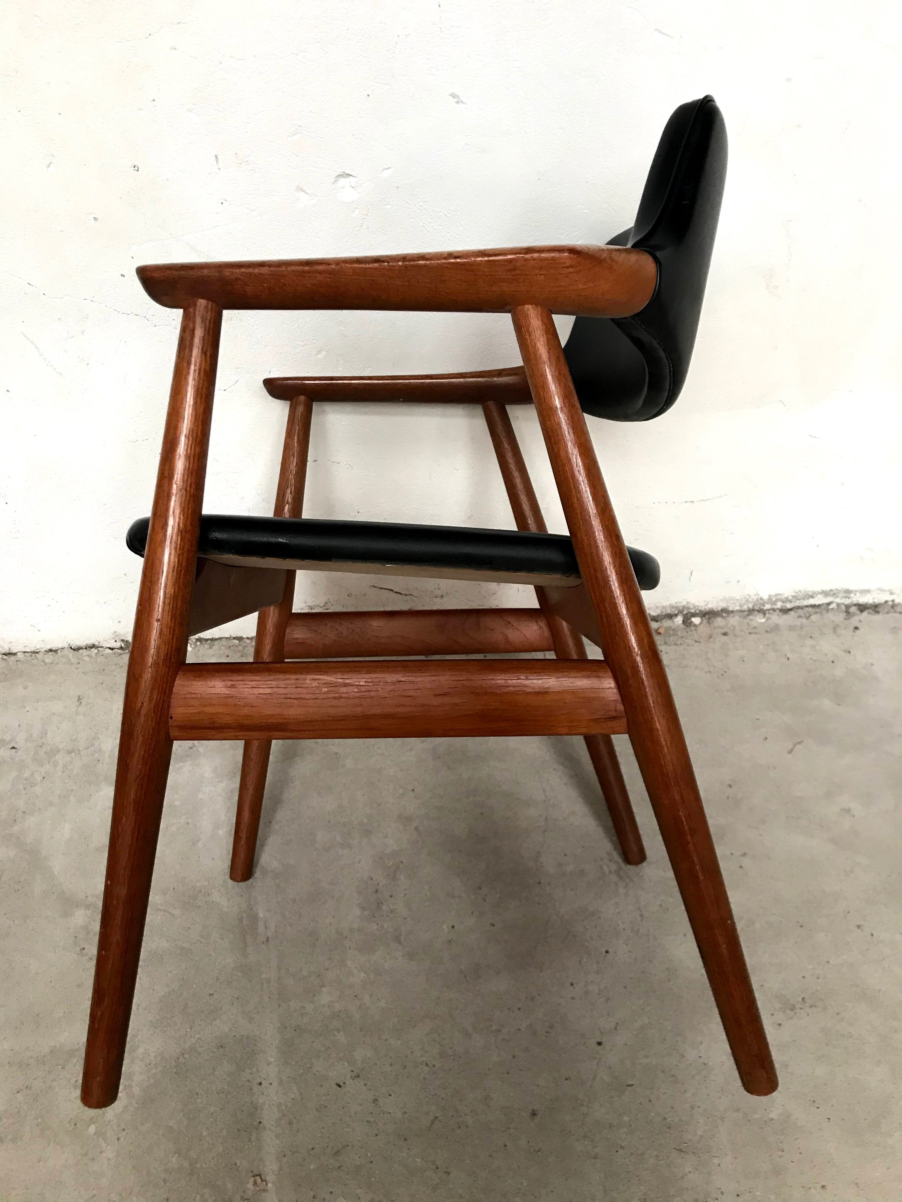 GM11 chair for Glostrup by Sven 'Ege Eriksen 60s Made in Denmark