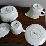 Wedgwood Nantucket Sugar Bowl, Milk Jug, Cup and Saucer