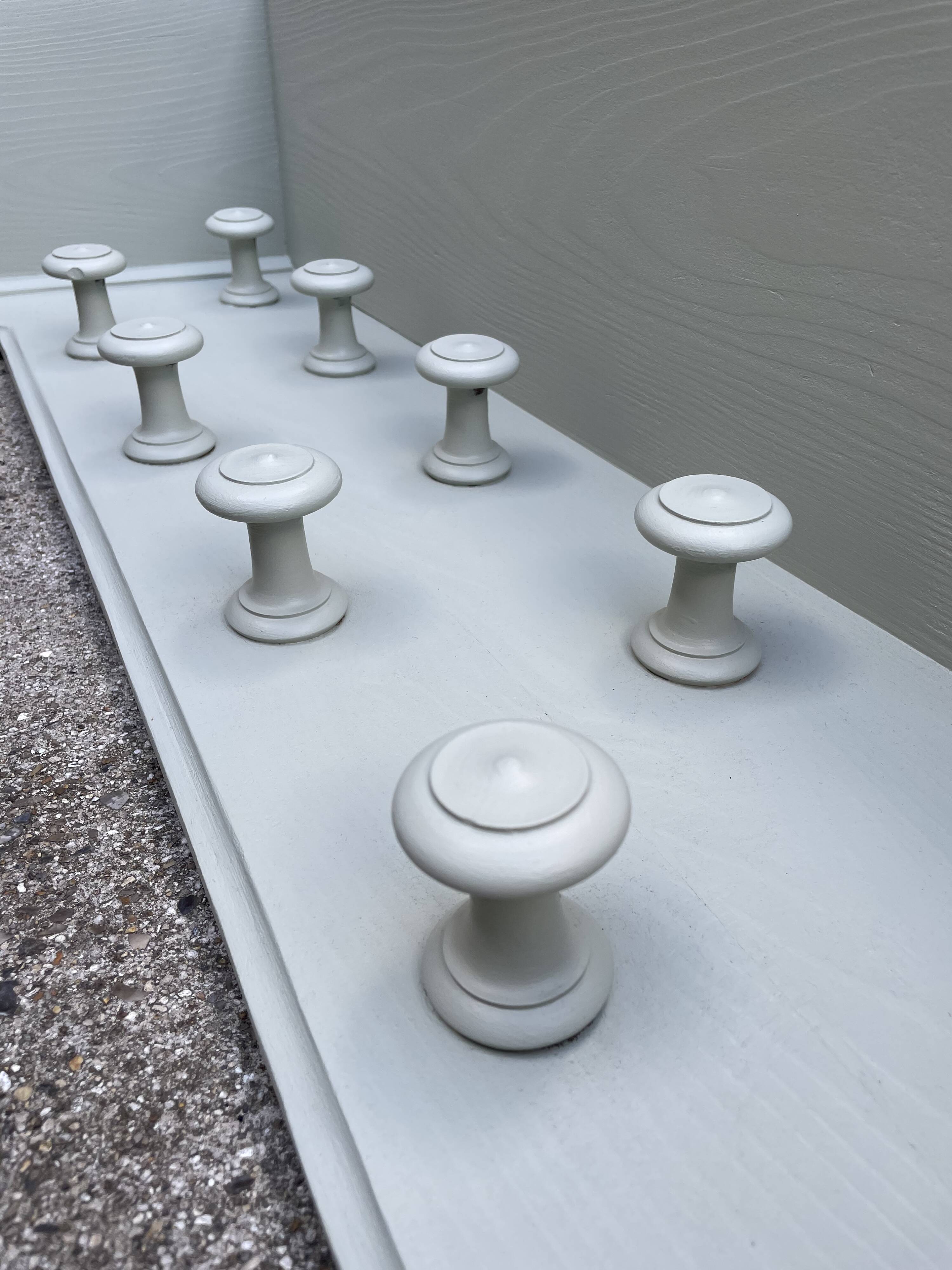 Large wall coat rack from the 1930s revisited