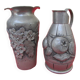 Vase et pichet en étain "rispal"