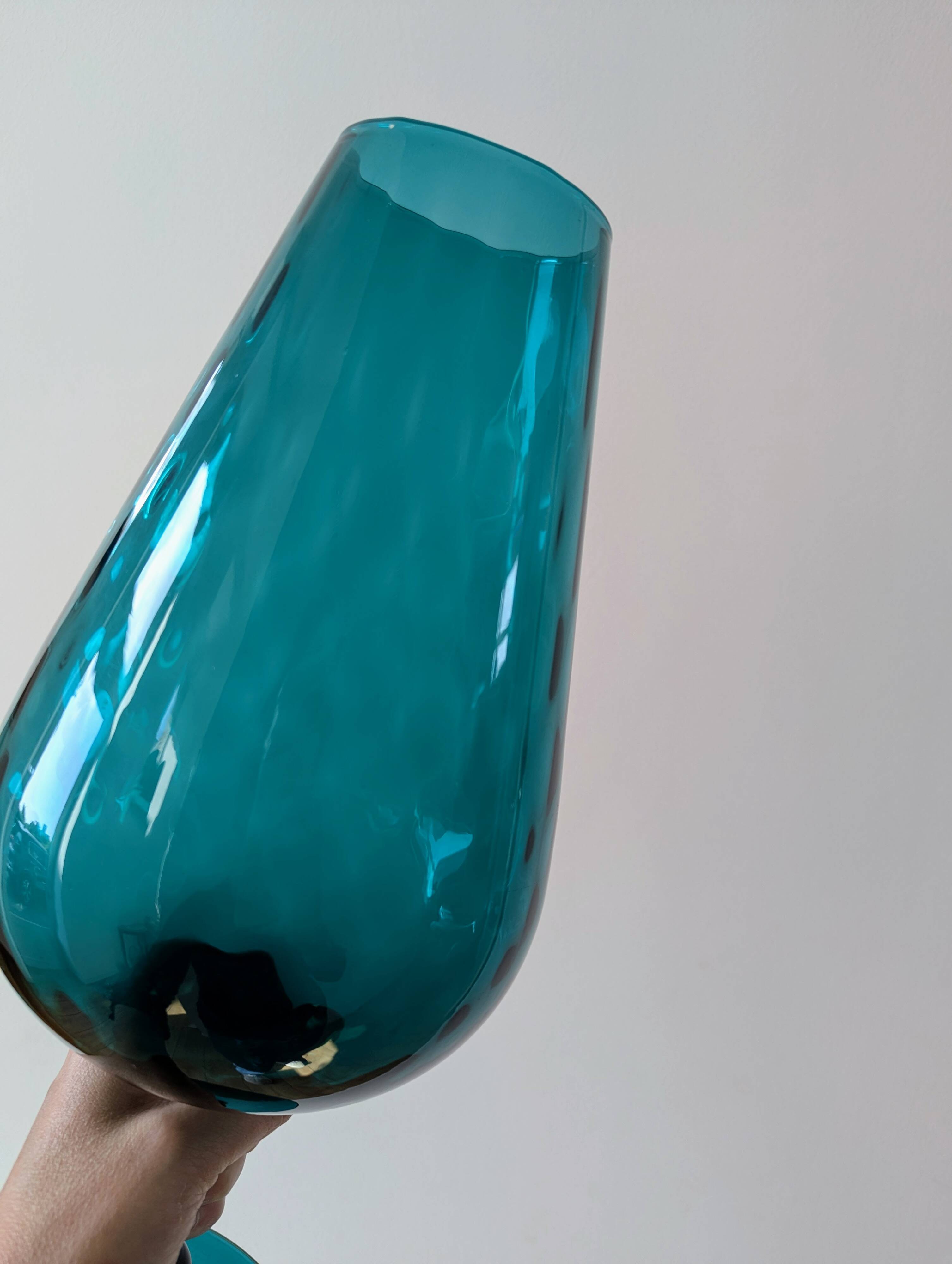 Empoli glass vase