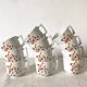 Tasses à café en porcelaine , années 70
