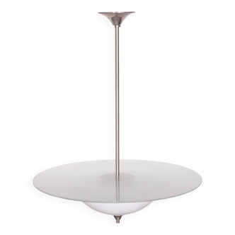 Art Deco Gispen Pendant lamp ''model '' Half moon