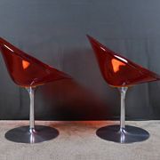 Pair of Eros Armchairs in Polycarbonate, by P. Starck – 2001