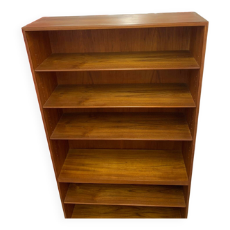 Scandinavian vintage teak bookcase Borge Mogensen 1960 Soborg Mobler