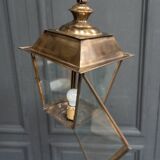 Copper or brass lantern mid-twentieth 1960