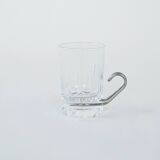 Set of tea glasses, Italian design, 1970s, made in Italy