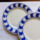 4 assiettes plates de Digoin Sarreguemines modèle dorothy