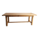 Table de ferme rénovée
