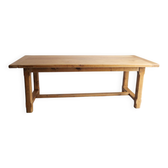 Table de ferme rénovée