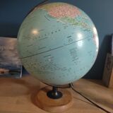 Lamp world globe
